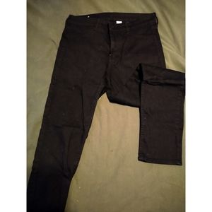 Black skinny jeans